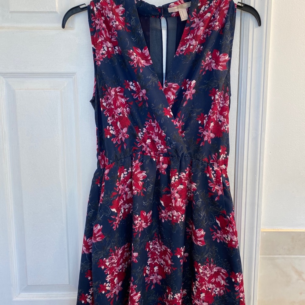 Floral cocktail dress